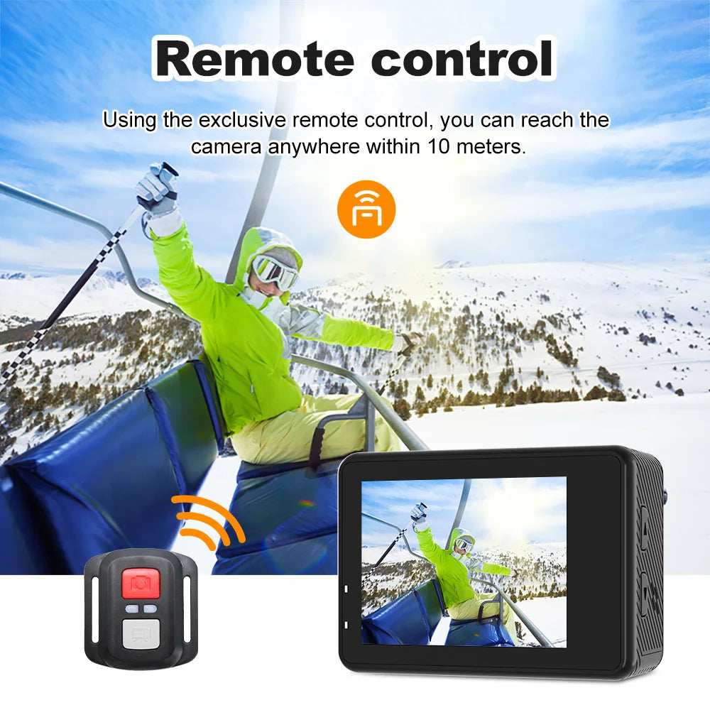 Ourlife 5K Action Camera 4K60FPS Waterproof
